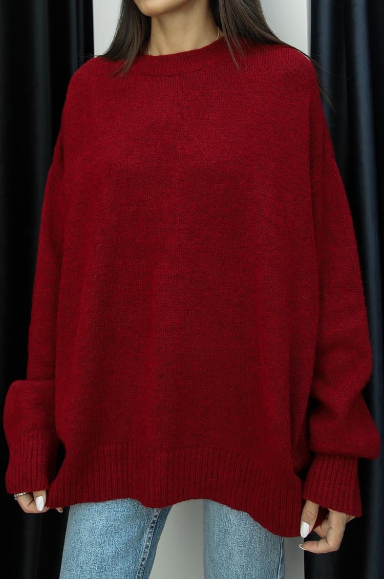 Bordo Schafer Oversize Kazak