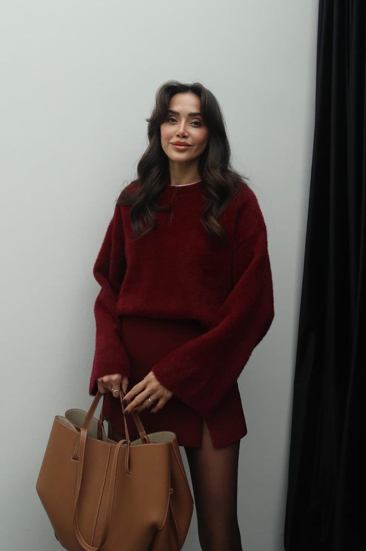Bordo Winter Yumoş Kazak