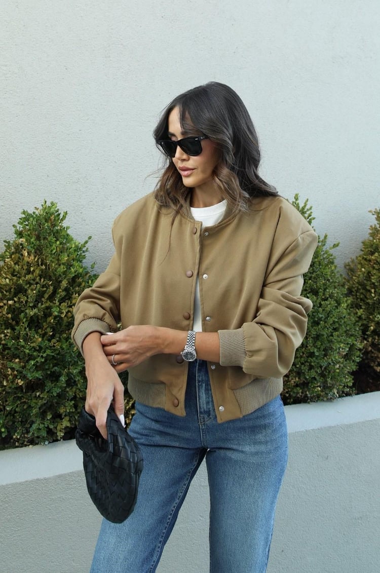 Camel Vanessa Bomber Ceket