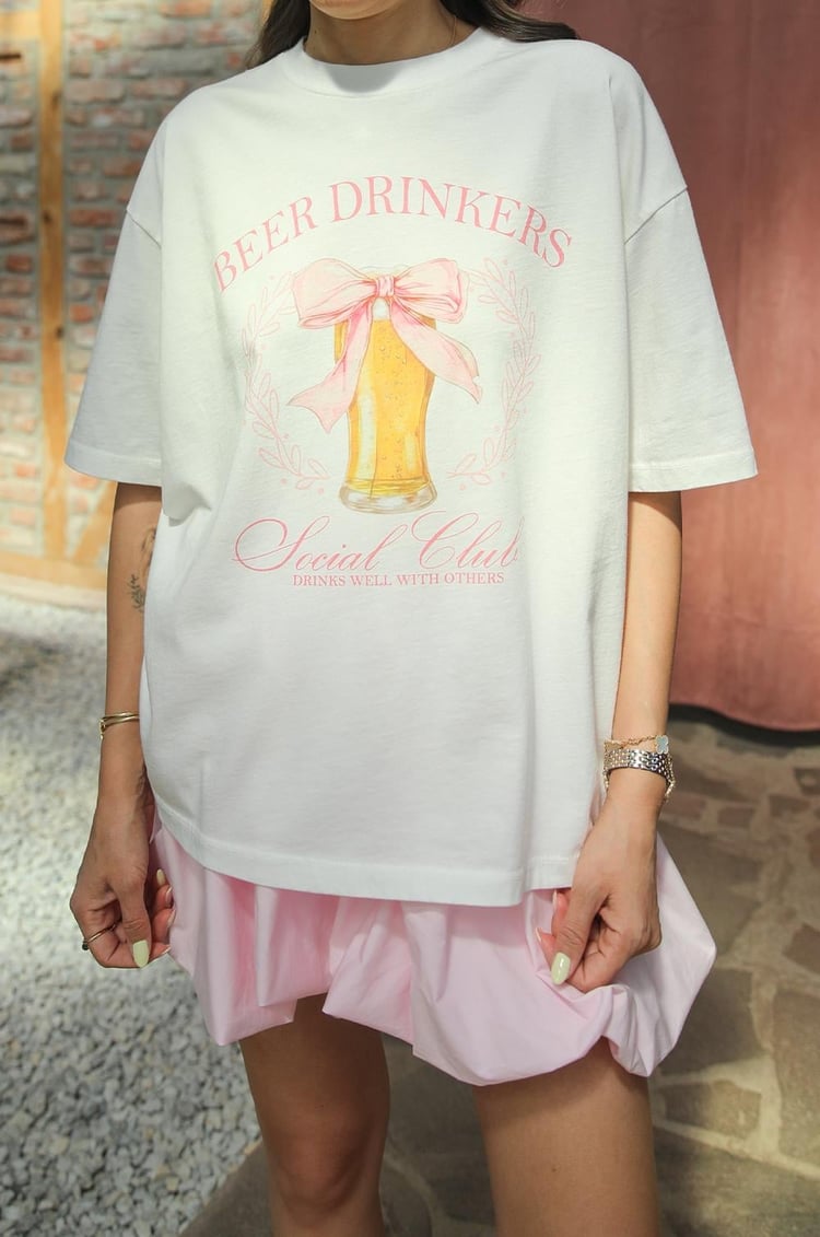 Drinker Baskılı Tişört