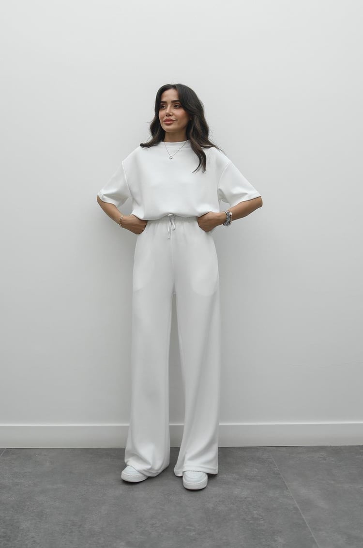 Ekru Darcy Modal Eşofman Takım