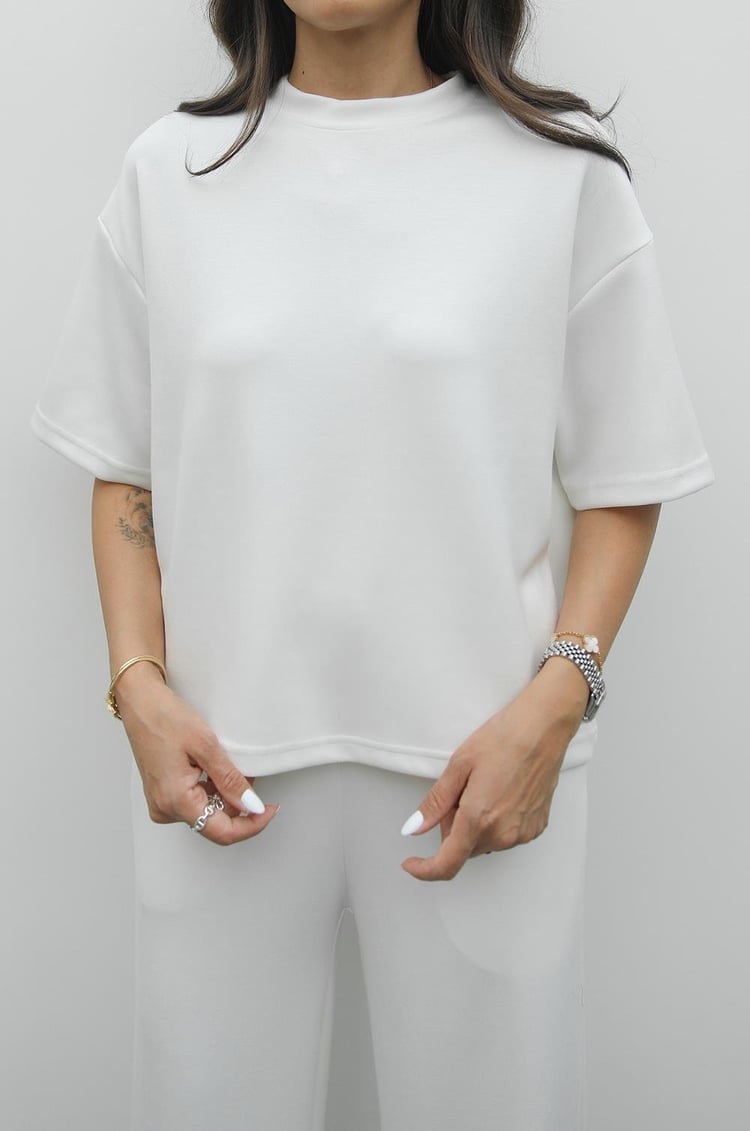 Ekru Darcy Modal Eşofman Takım