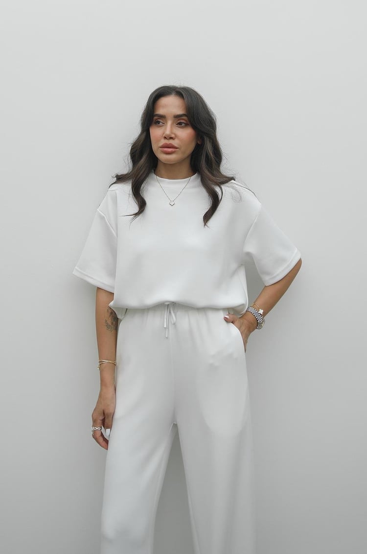 Ekru Darcy Modal Eşofman Takım