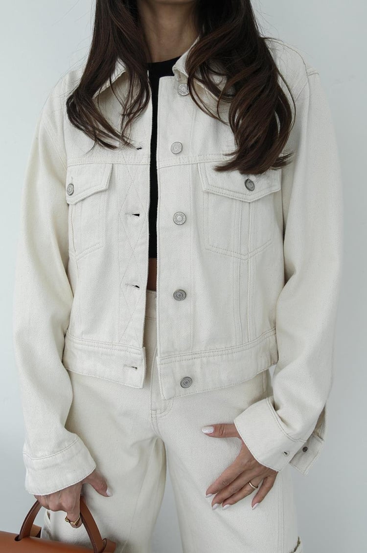 Ekru Kot Ceket