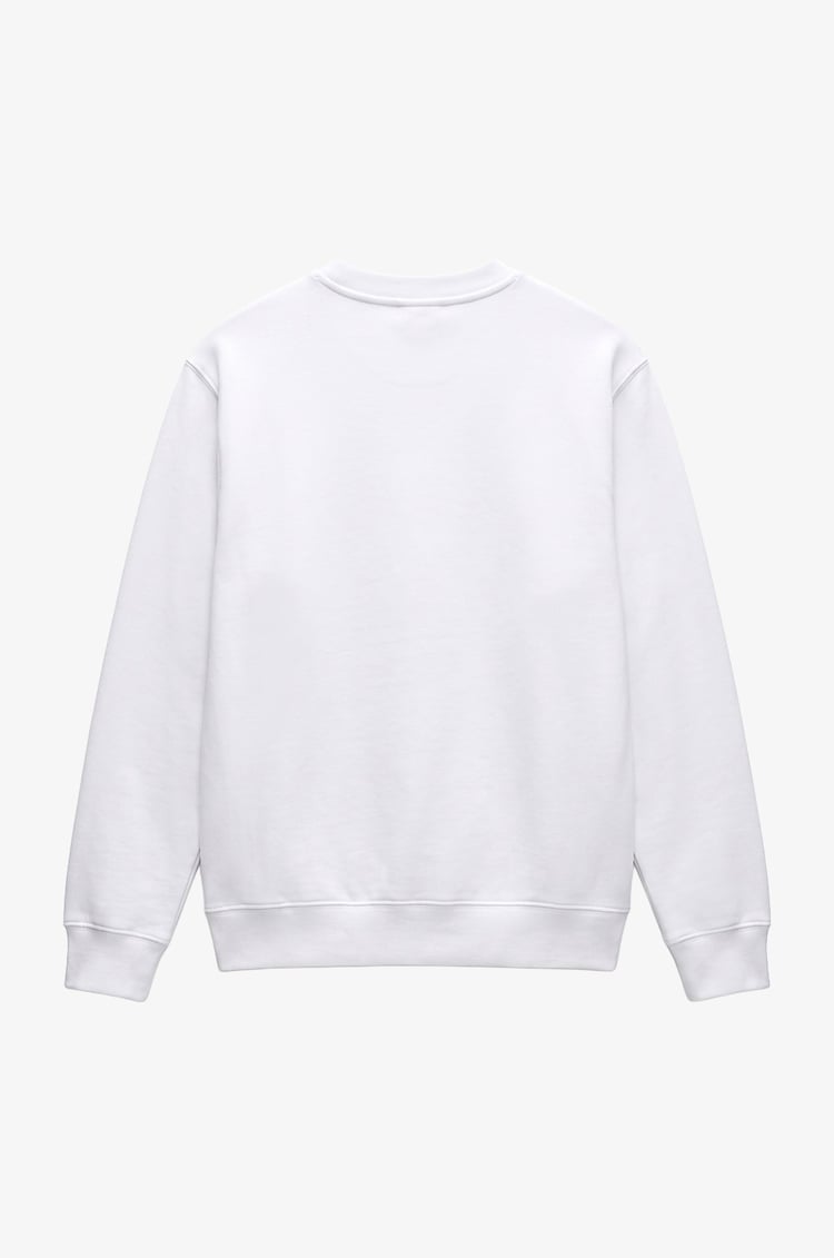 Ekru St Moritz Baskılı Sweatshirt