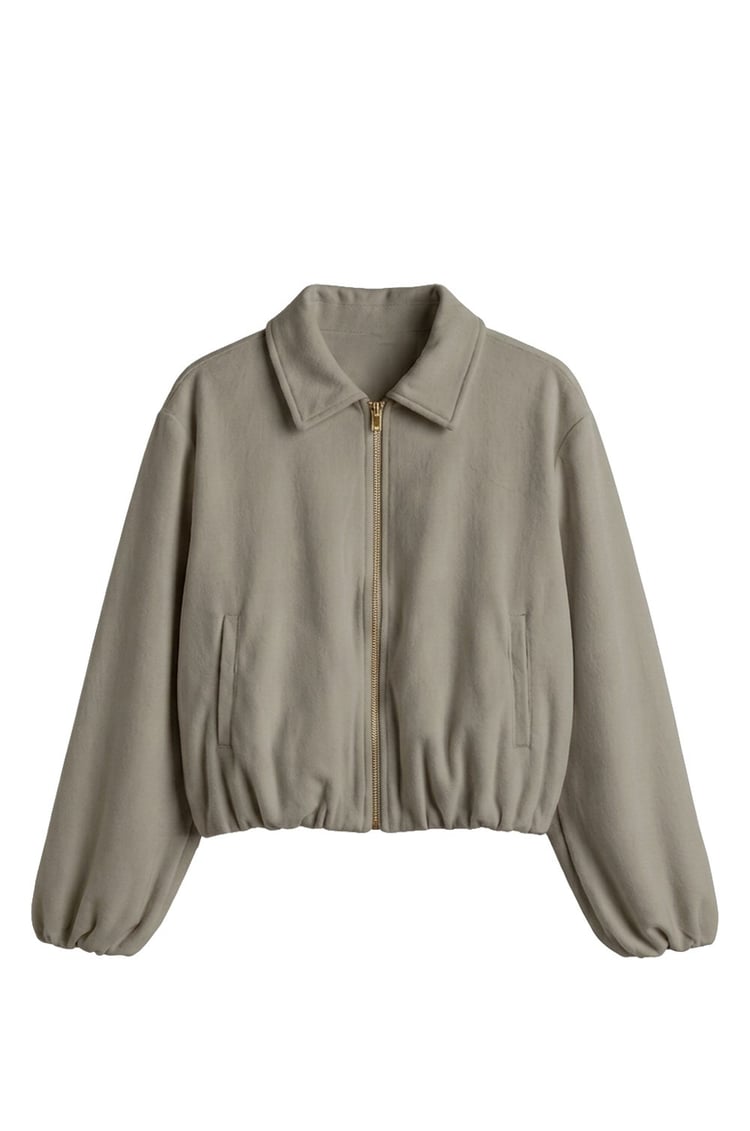 Haki Gaia Bomber Ceket Kemerli Pantolon Takım