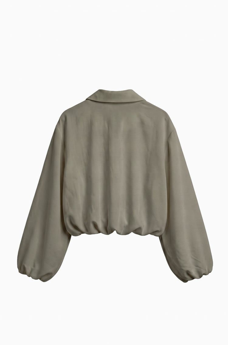 Haki Gaia Bomber Ceket Kemerli Pantolon Takım