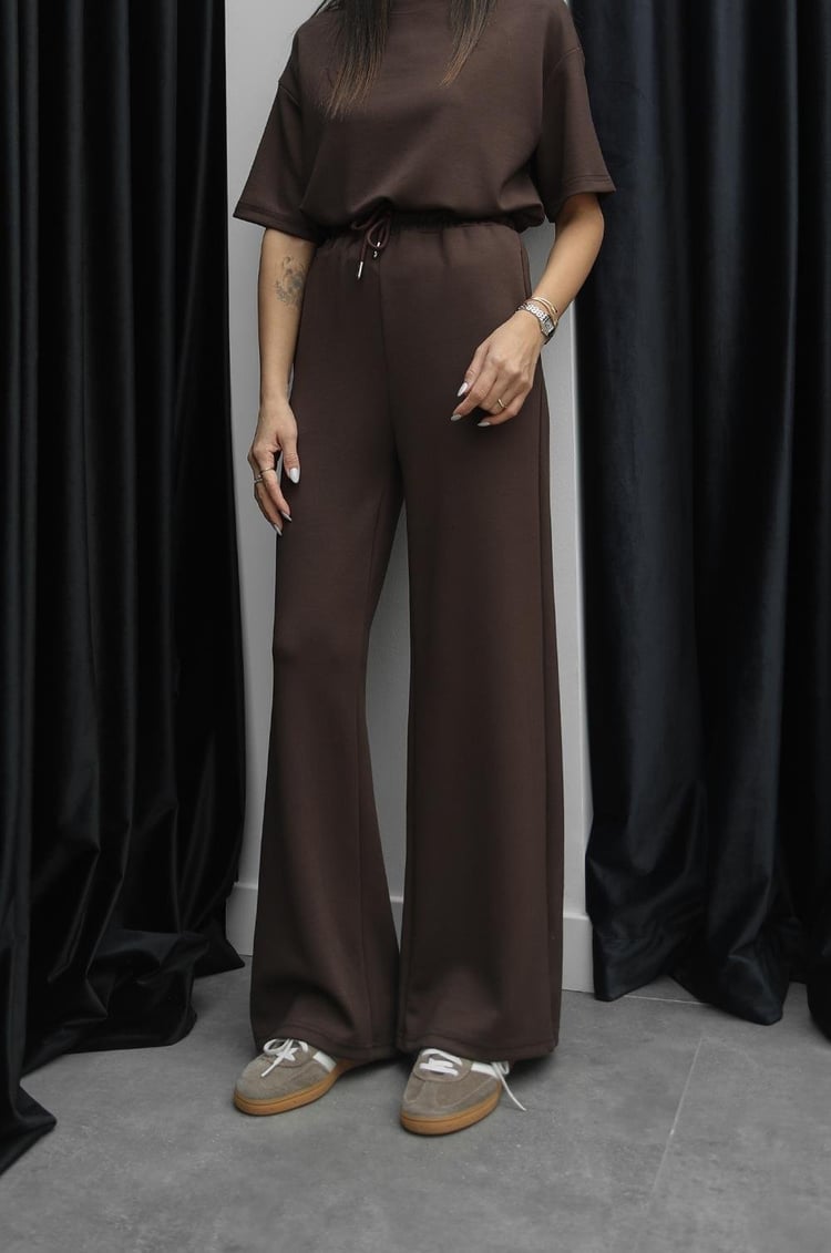 Kahverengi Darcy Modal Eşofman Takım