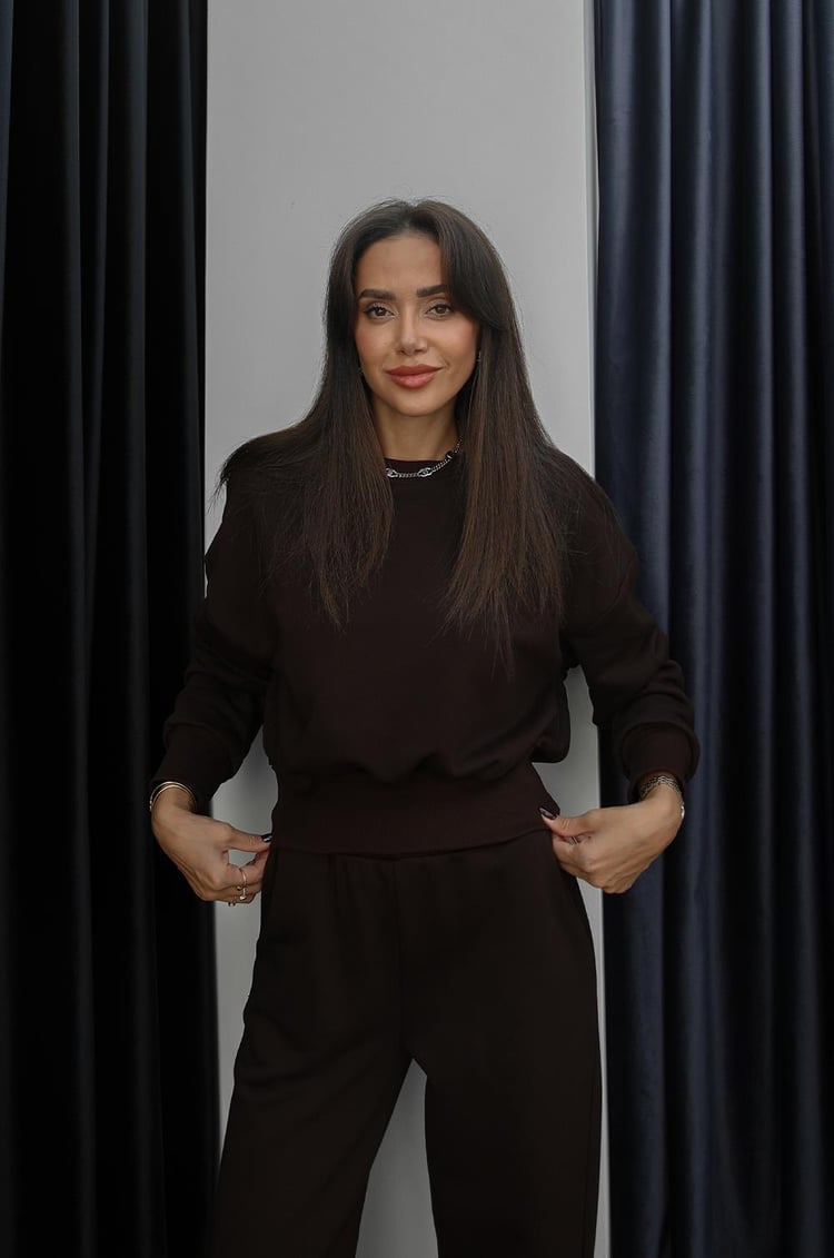 Kahverengi Wallace Modal Takım