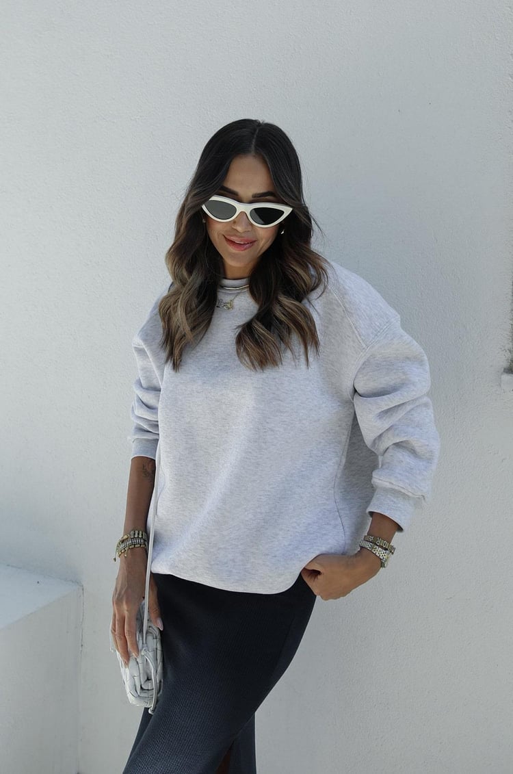 Karmelanj Tove Basic Sweatshirt