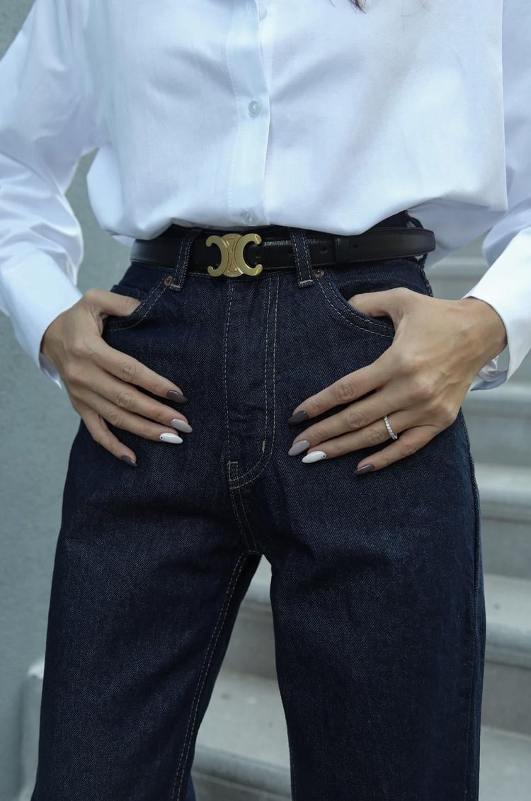 Koyu Lacivert Fit Straight Jean