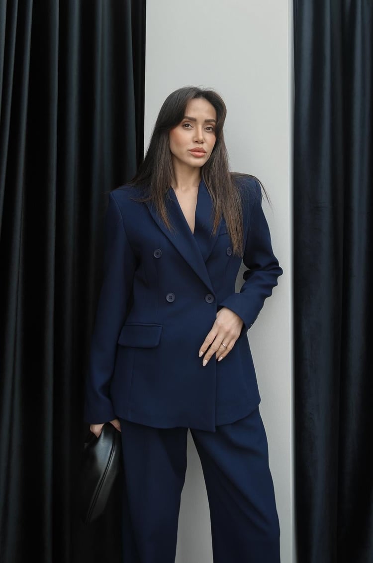 Lacivert Premium Blazer Ceket Pantolon Takım