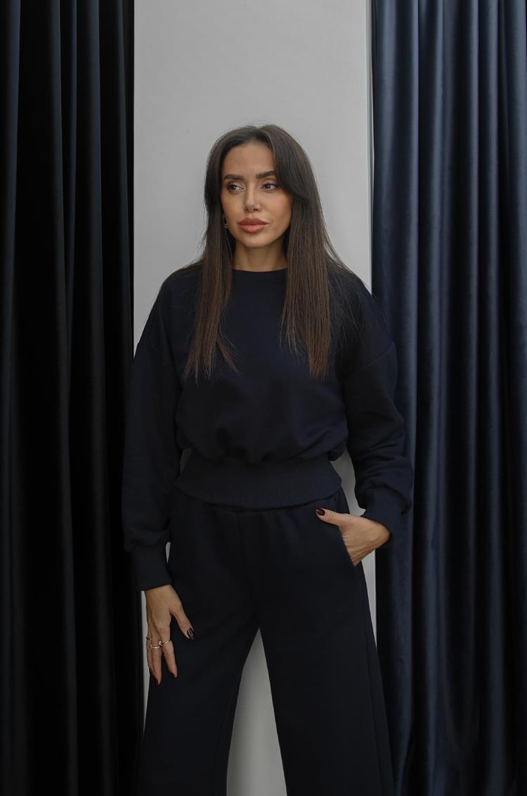 Lacivert Wallace Modal Takım