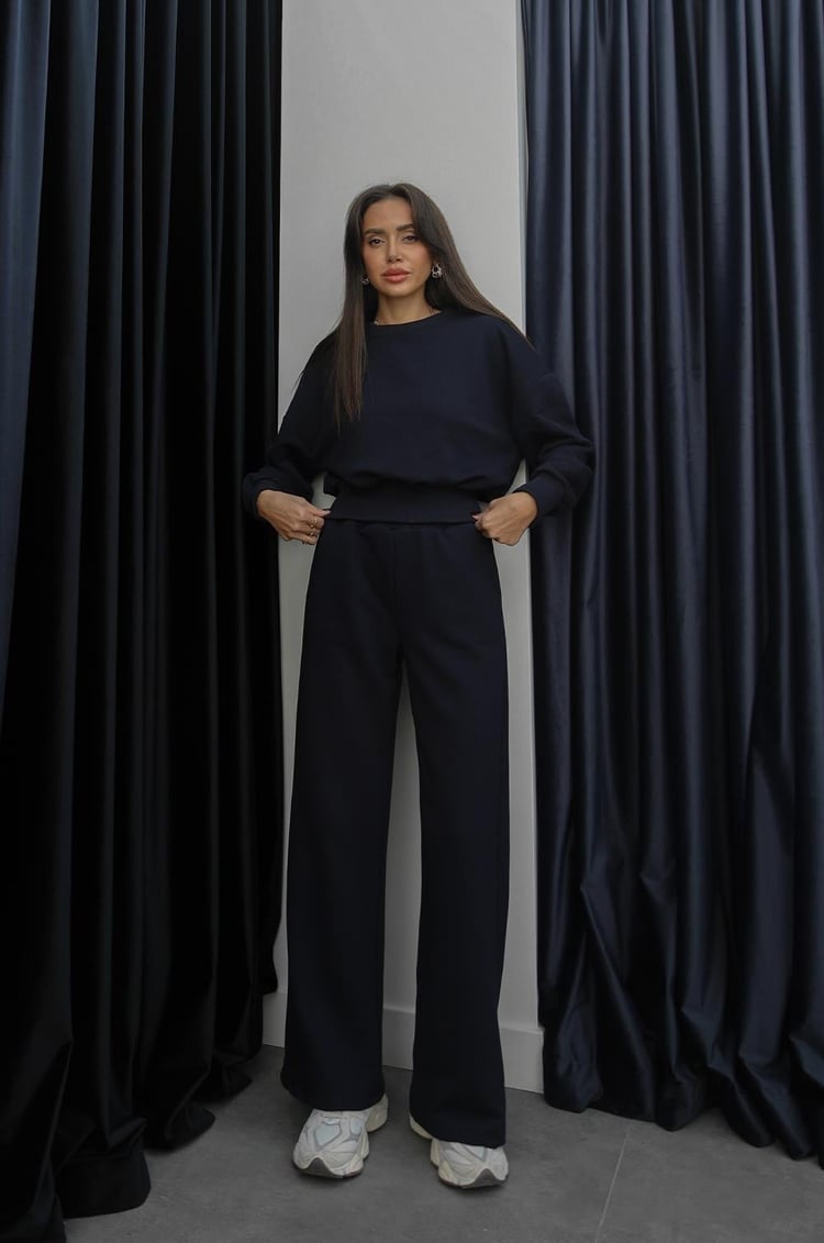 Lacivert Wallace Modal Takım