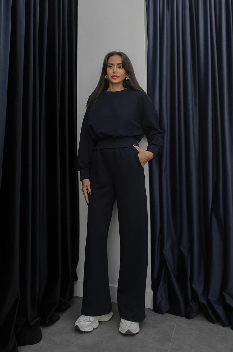 Lacivert Wallace Modal Takım