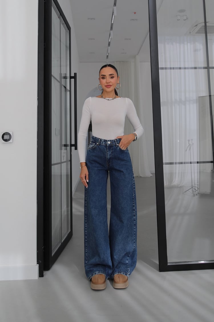 Mavi Adeline Wide Leg Jean