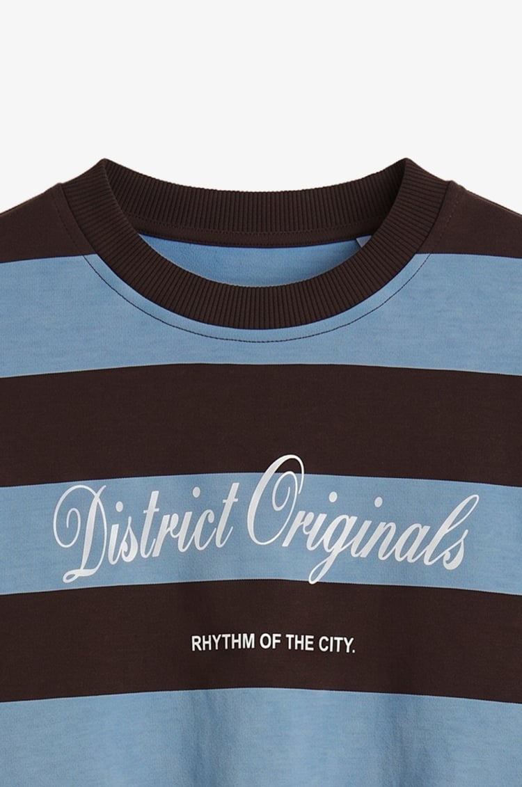 Mavi District Originals Baskılı Sweatshirt