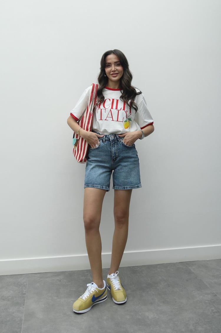 Mavi Fit Denim Şort