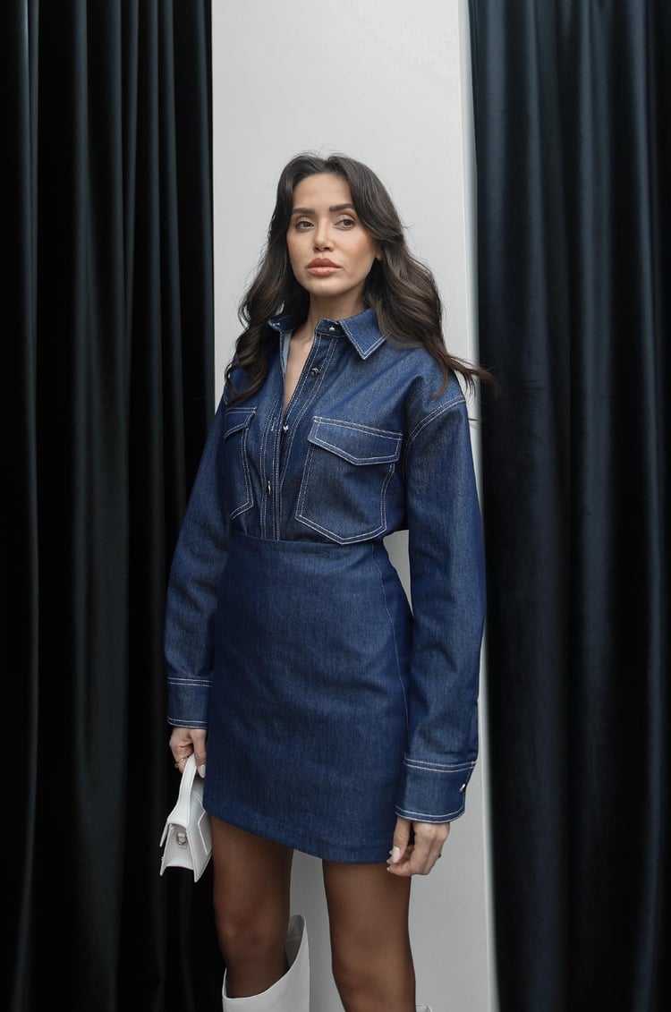 Mavi Ponzio Oversize Denim Gömlek