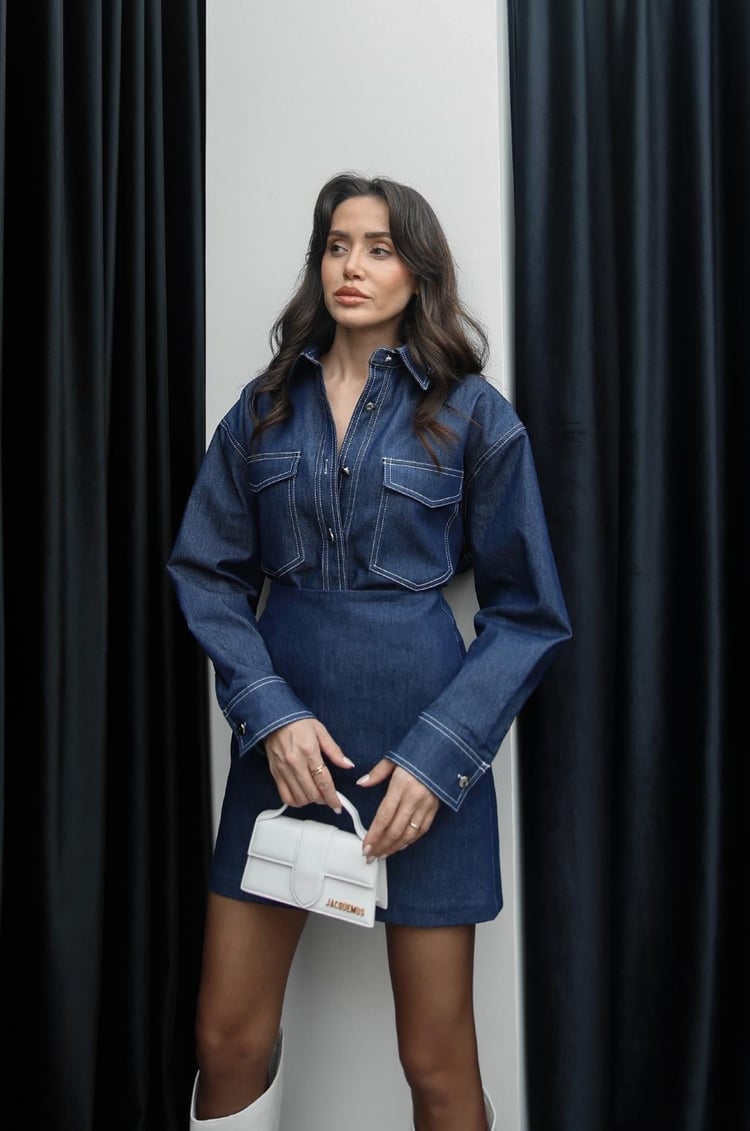 Mavi Ponzio Oversize Denim Gömlek