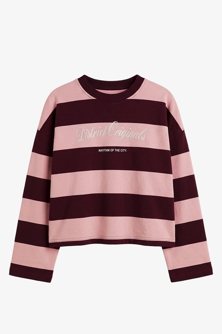 Mürdüm District Originals Baskılı Sweatshirt