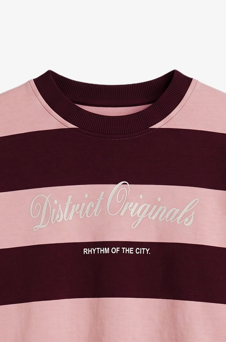 Mürdüm District Originals Baskılı Sweatshirt