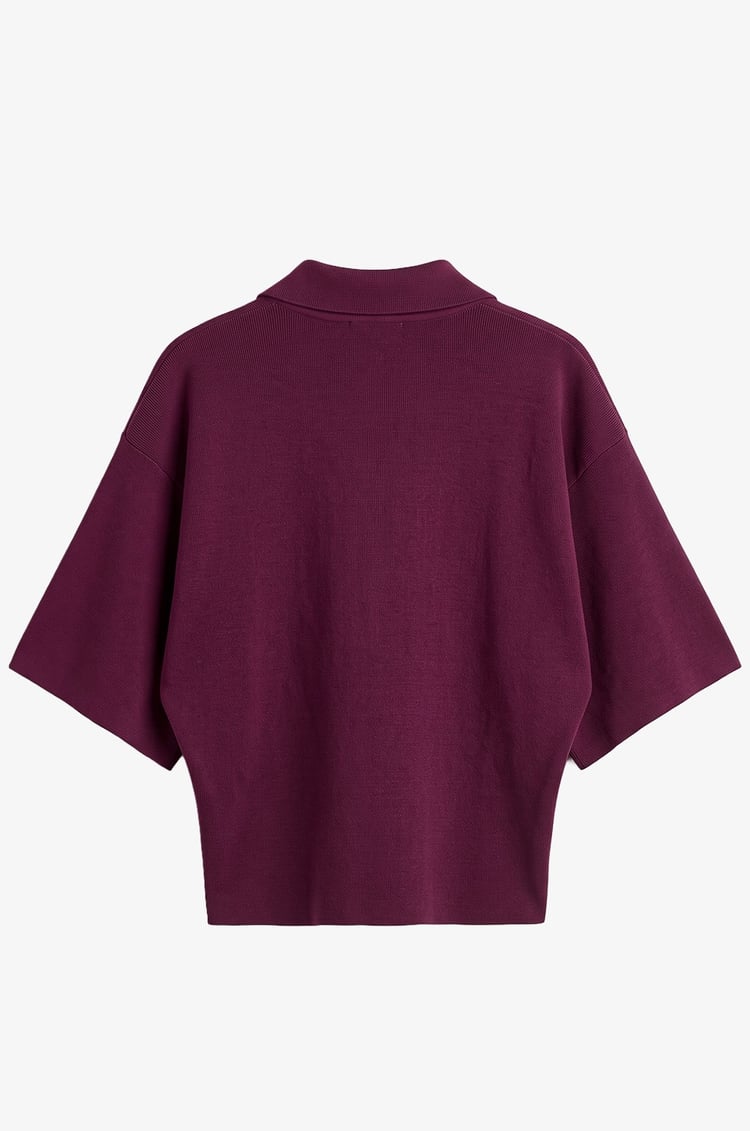 Mürdüm Loose Fit Polo Yaka Kazak