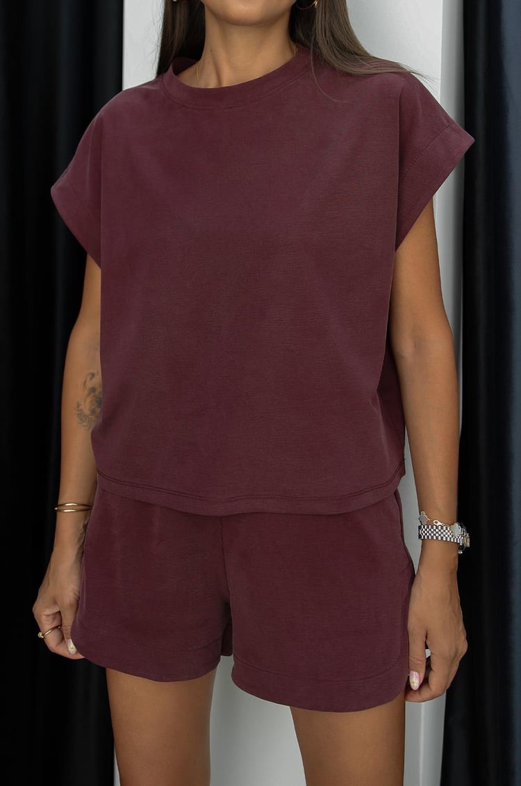 Mürdüm Patrick Bluz Şort Modal Takım