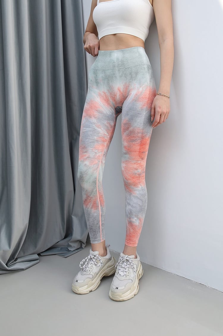 Oranj Batik Desenli Tayt
