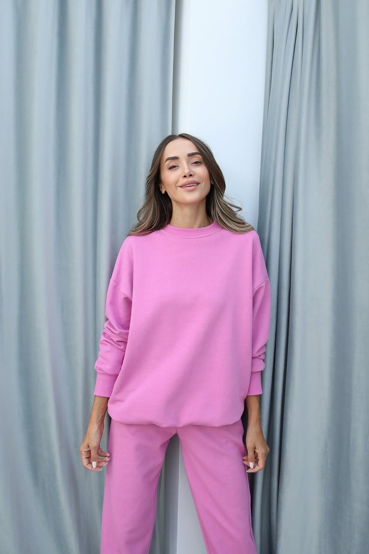 Pembe Eşofman Takım