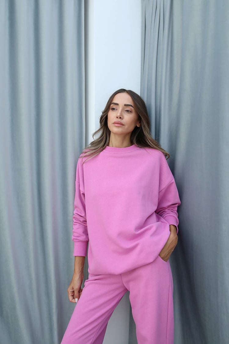 Pembe Eşofman Takım