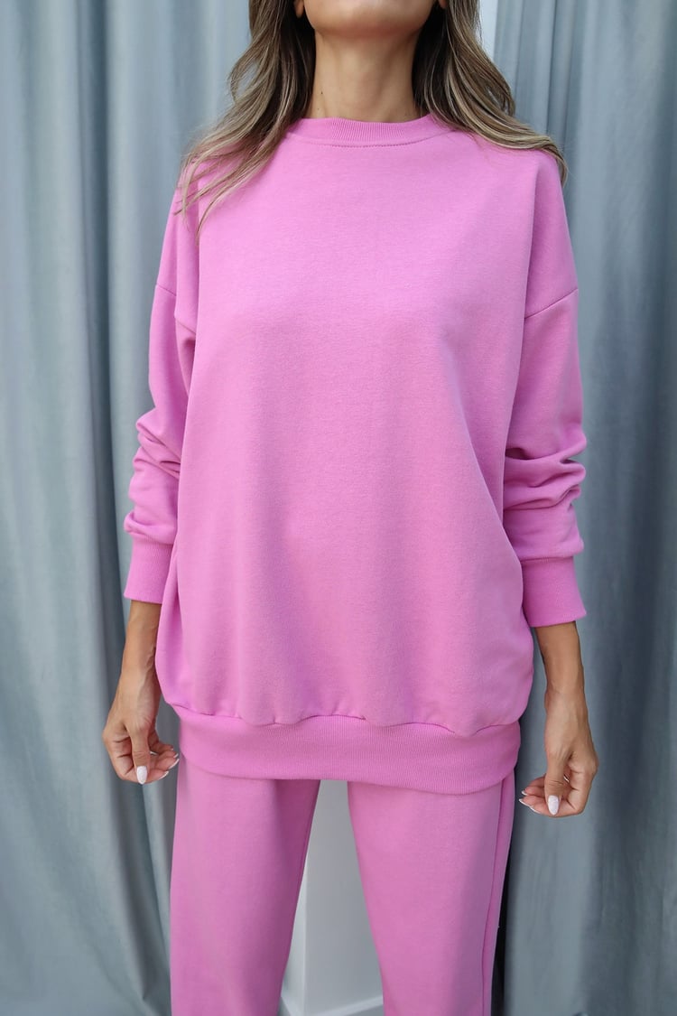 Pembe Eşofman Takım