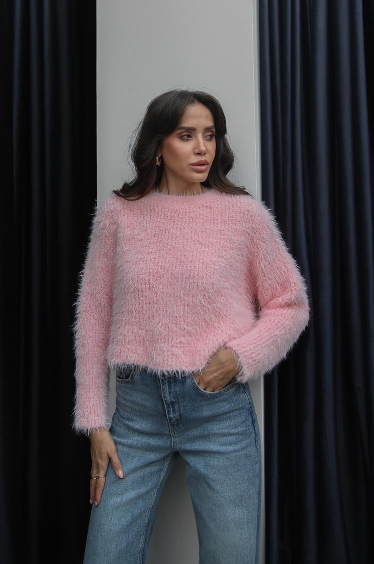 Pembe Laurel Dokulu Kazak