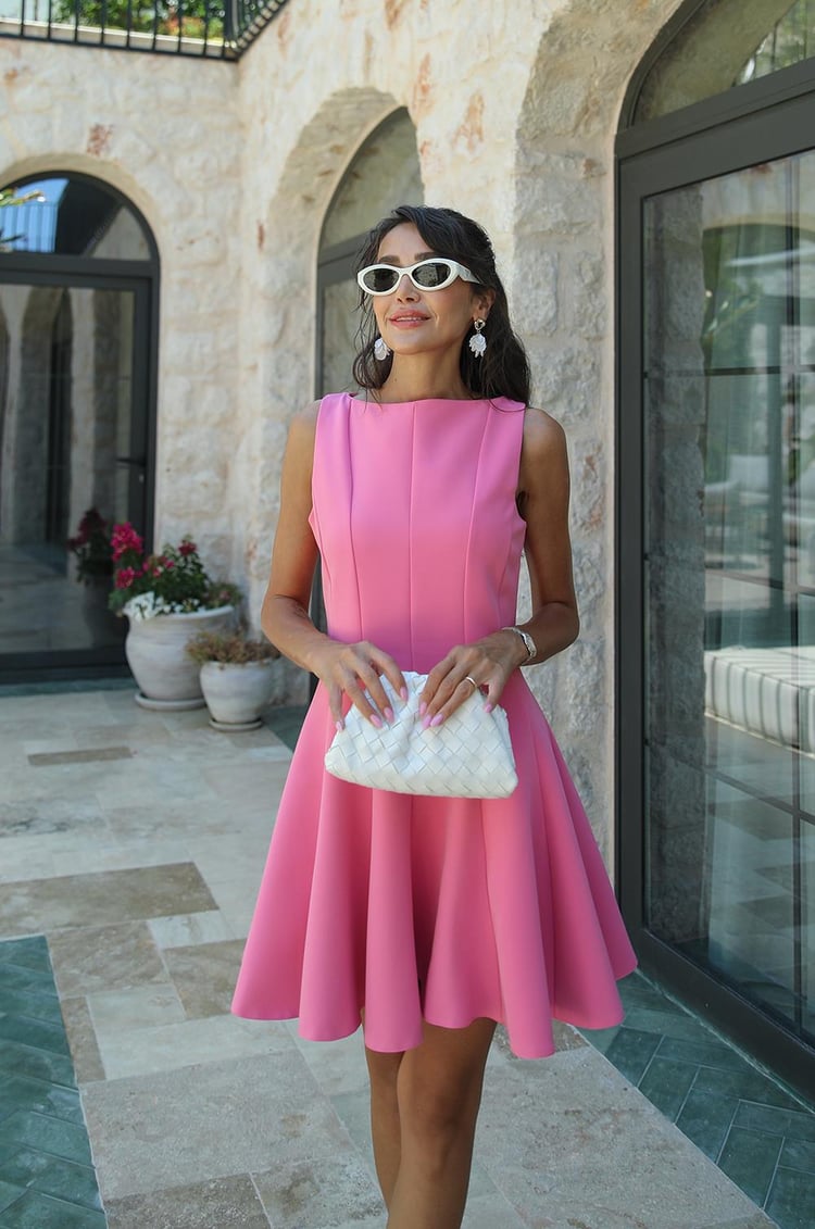 Pembe Lola Elbise