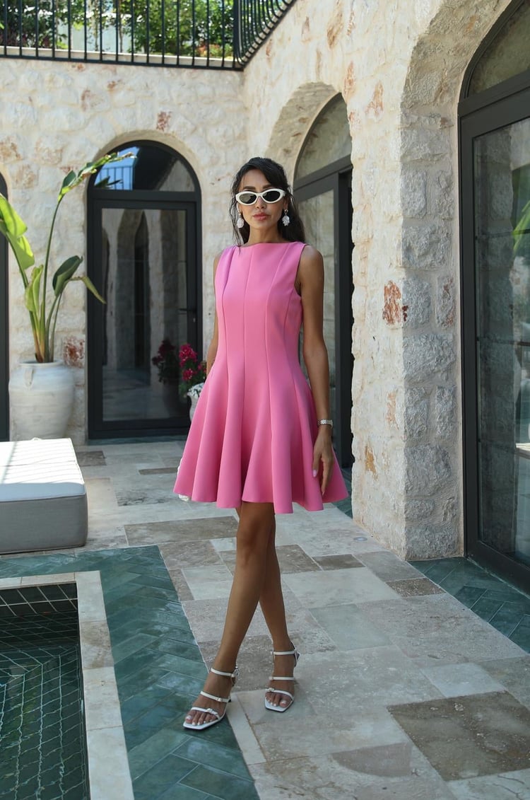 Pembe Lola Elbise