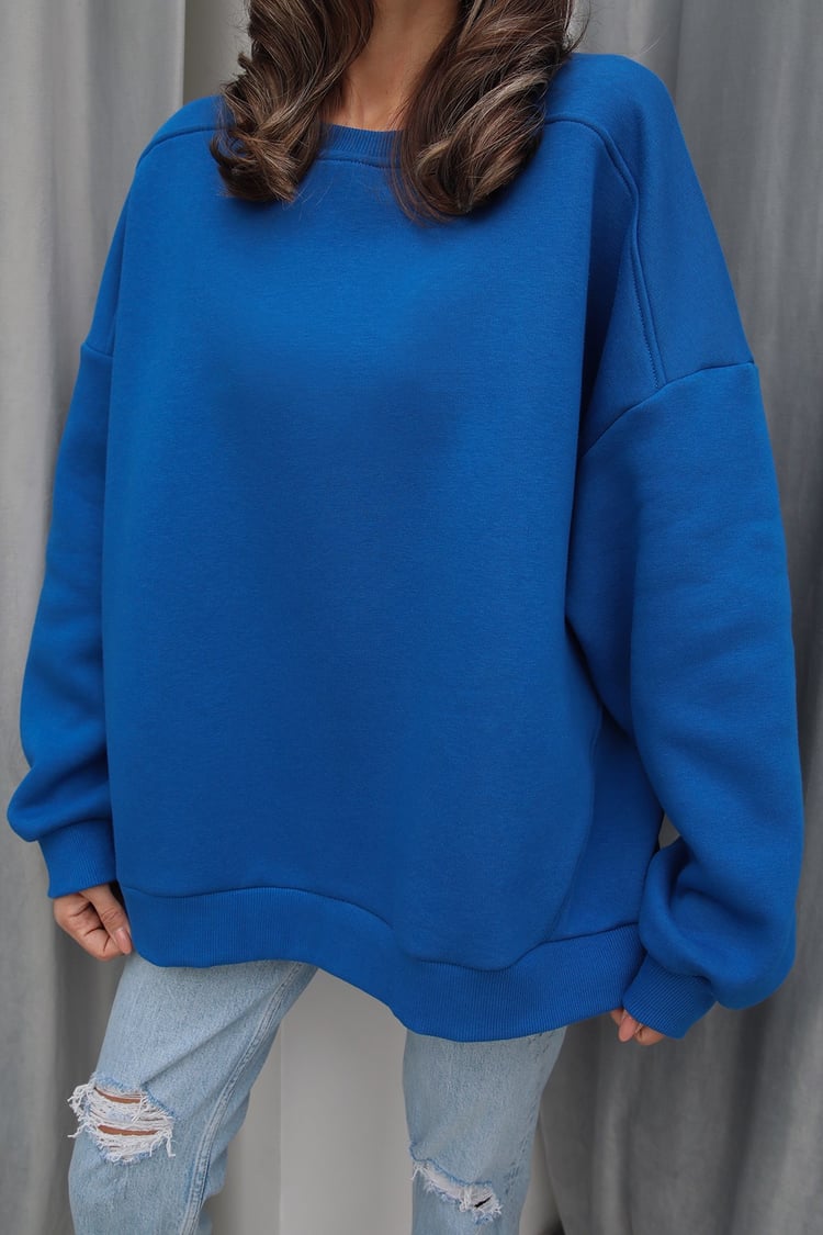Saks Mavisi Basic Sweatshirt