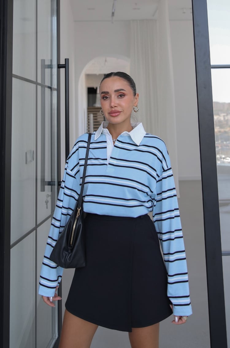 Siyah Avery Şort Etek