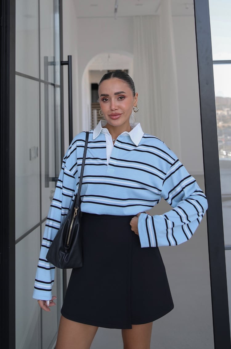 Siyah Avery Şort Etek