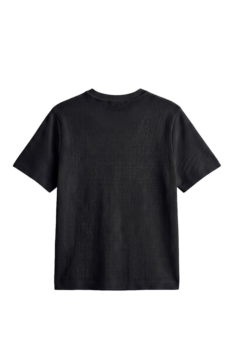 Siyah Casual Triko Tişört