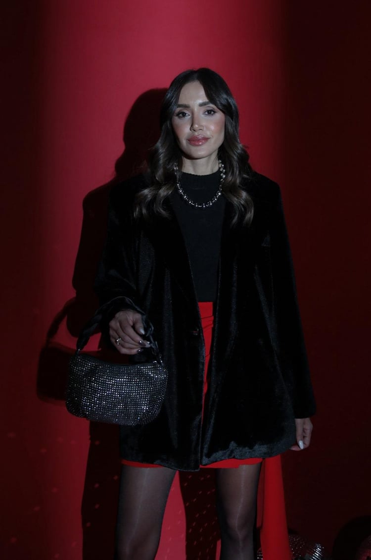 Siyah Kadife Blazer Ceket