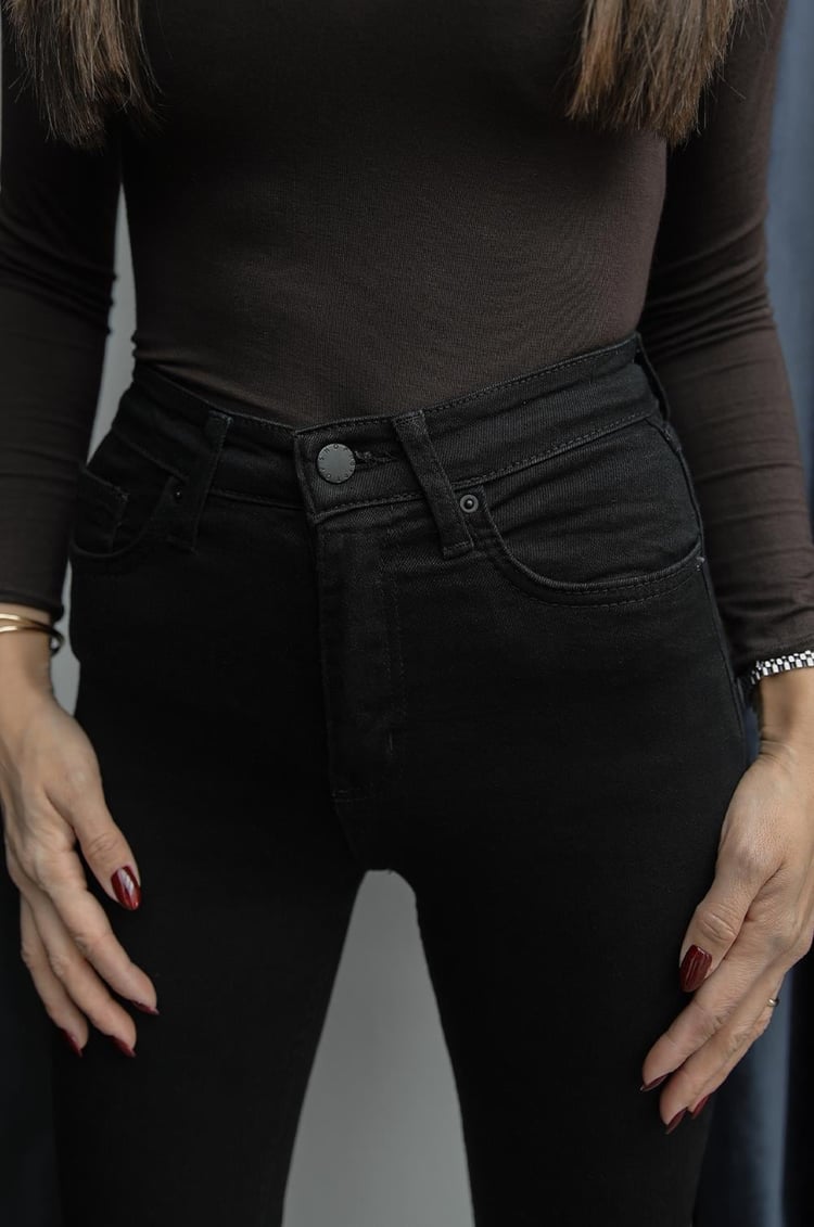 Siyah Skinny Jean