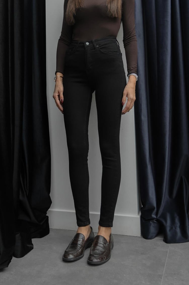 Siyah Skinny Jean