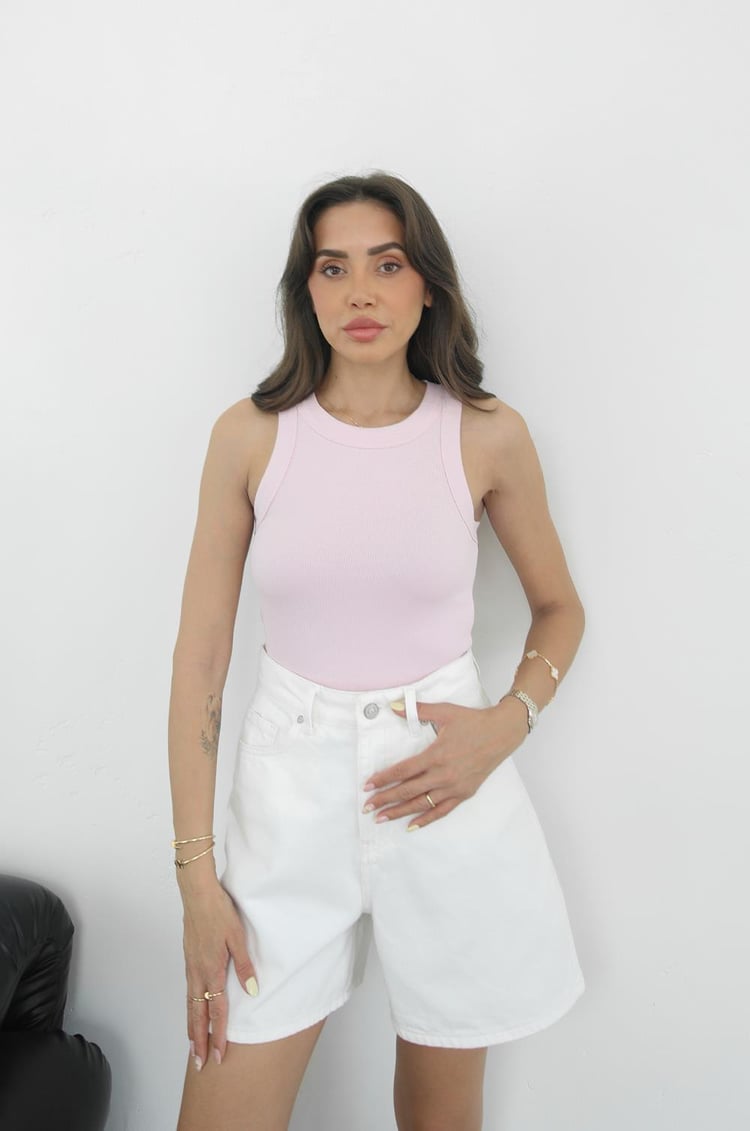 Toz Pembe Premium Doku Fitilli Atlet
