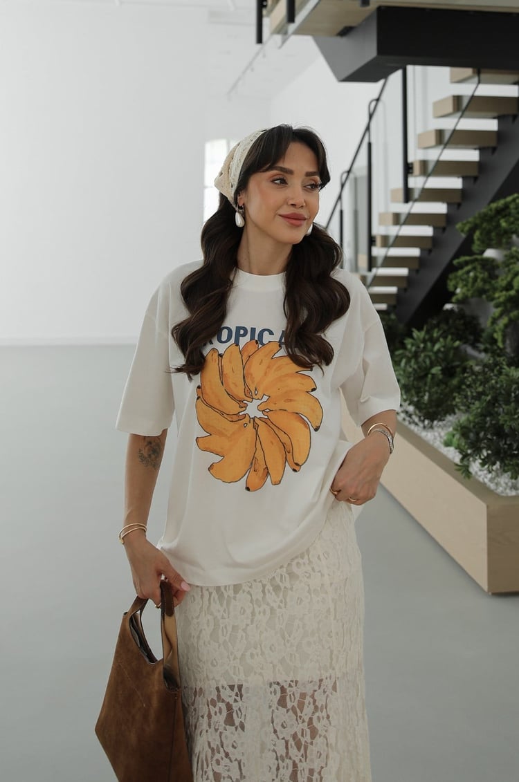 Tropicana Baskılı Tişört