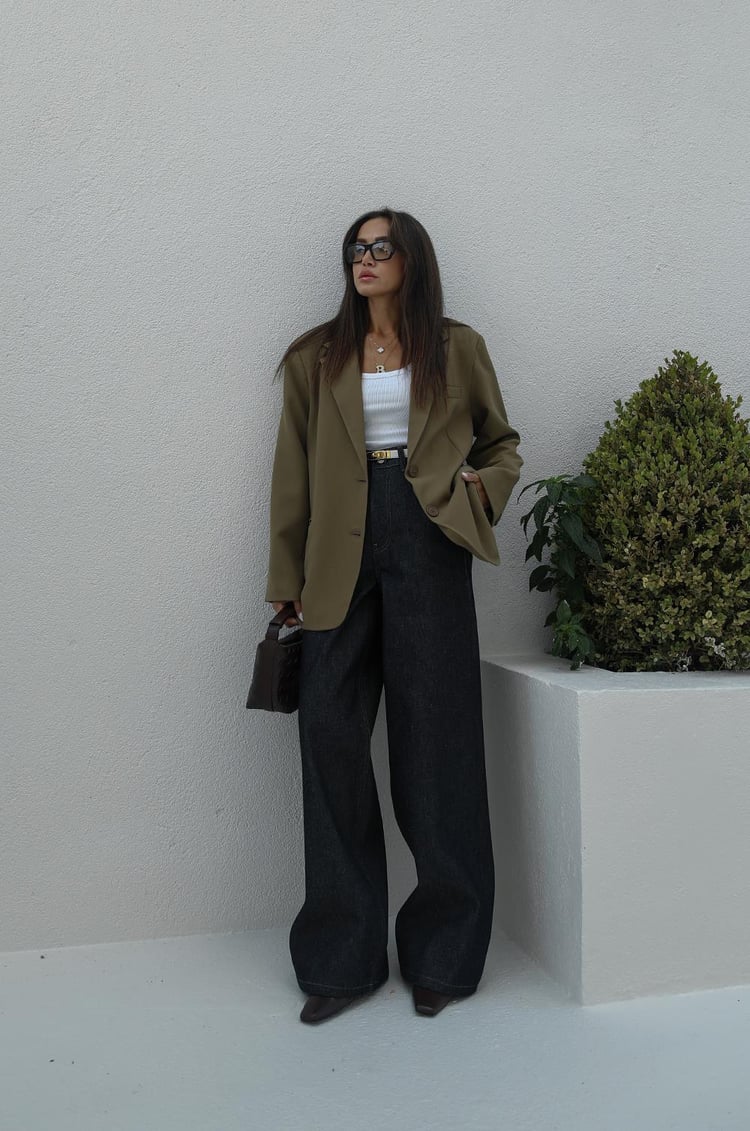 Vizon Oversize Blazer Ceket
