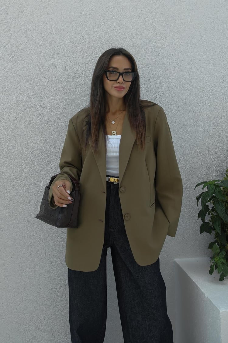 Vizon Oversize Blazer Ceket