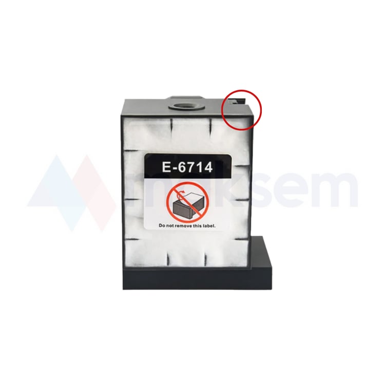 Atık Mürekkep Tankı (Waste Ink Tank) T6714 671400 C13T671400 PXMB6, Epson Workforce Pro WF-C8190