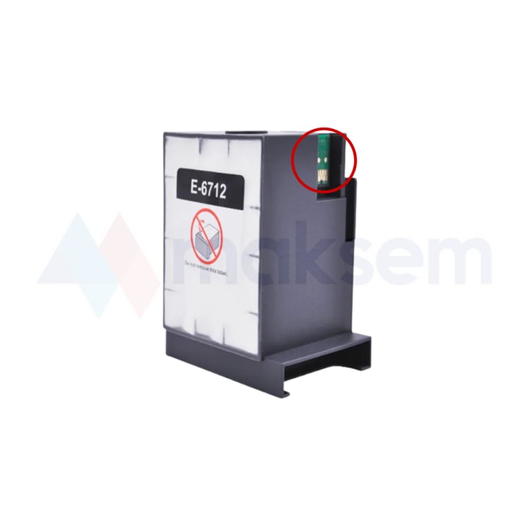 Atık Mürekkep Tankı (Waste Ink Tank) T6712 671200 C13T671200 PXMB4, Epson WorkForce Pro WF-6090