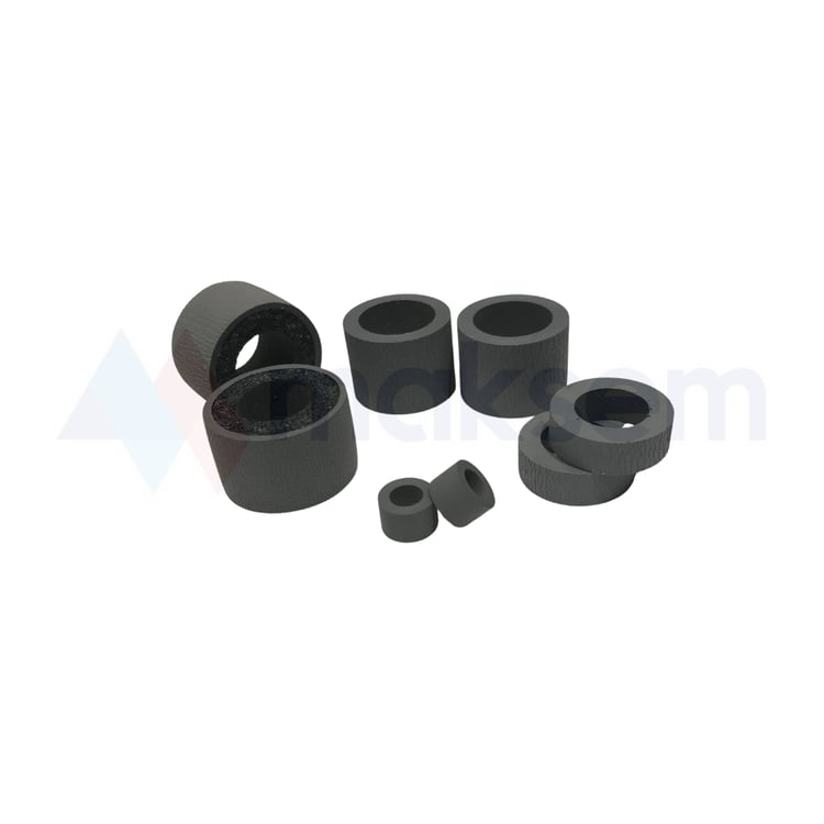 Lastik Seti (Roller Assembly Tire Kit) 8pcs B12B813561 TPLD, Epson WorkForce DS-410 DS-410n DS-510