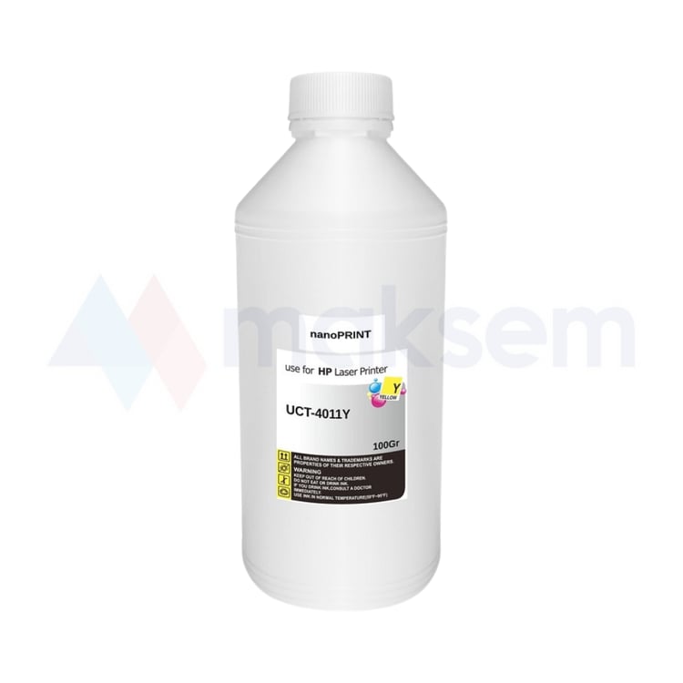 Sarı Toner Tozu (Toner Powder) 100gr UCT-4011Y CE252A 504A CE252X 504X CE402A 507A CE402X 507X
